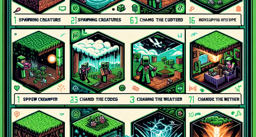 Top 10 Minecraft Command Codes Every Player Should Know